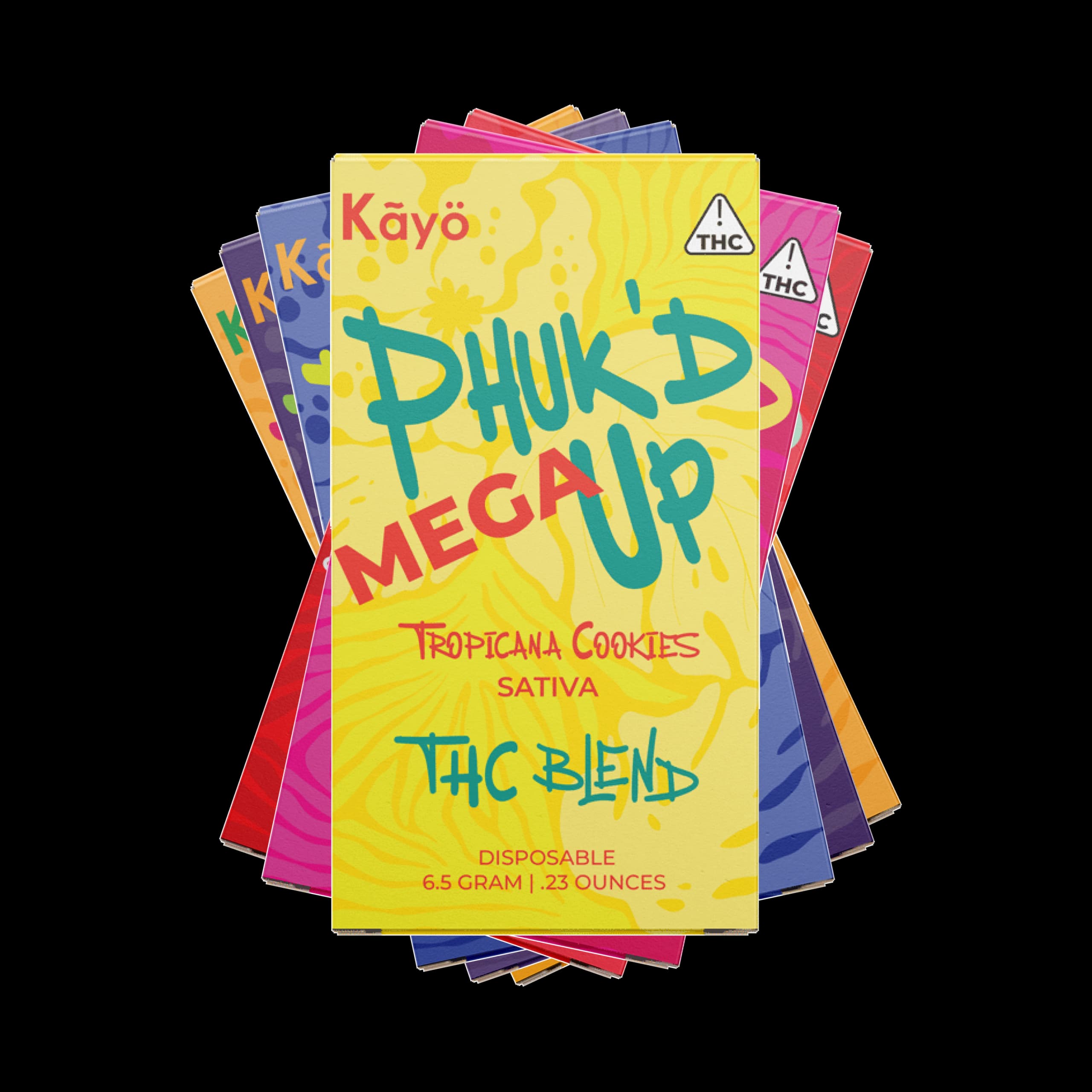 Kayo Phuk'd Up Mega 6.5G THCA Blend Disposable 5ct