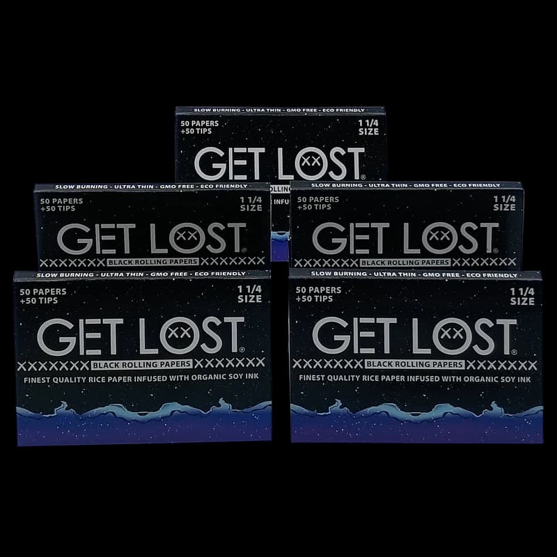 Rolling Paper Booklet + Tips 1 1/4 l 5 PACK
